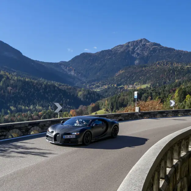 Panoramablick auf die Alpenstraße